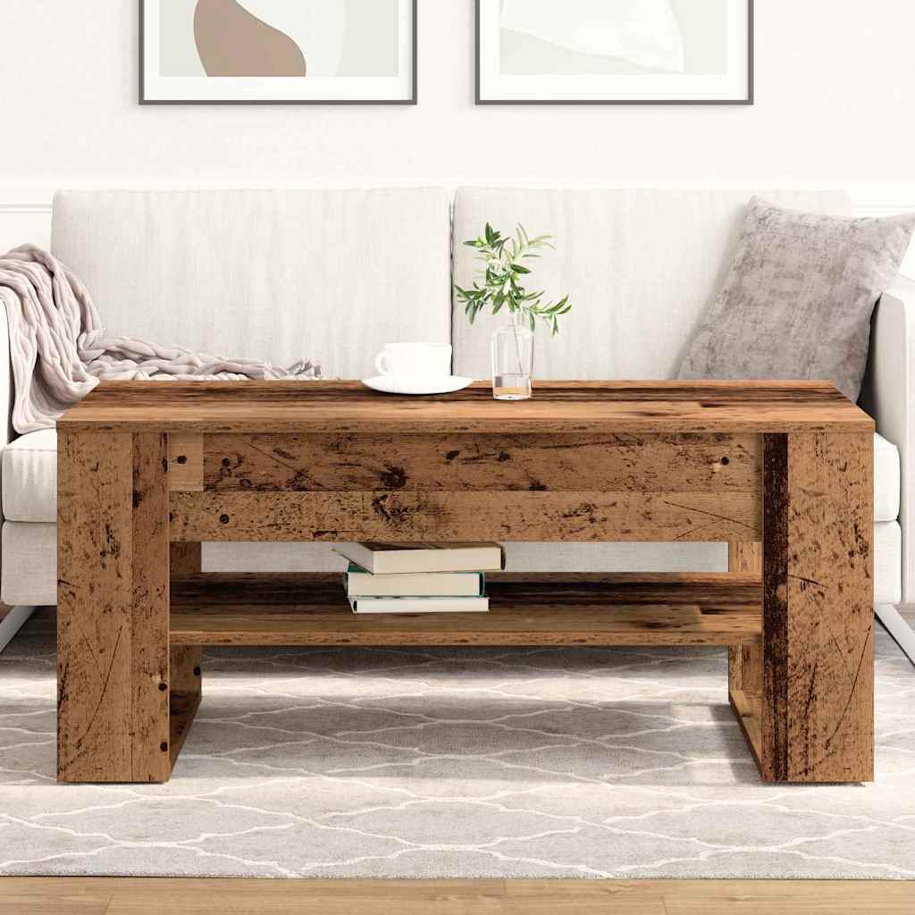 Dohányzóasztal Öreg fa 102 x 55 x 45 cm Szerelt Fa