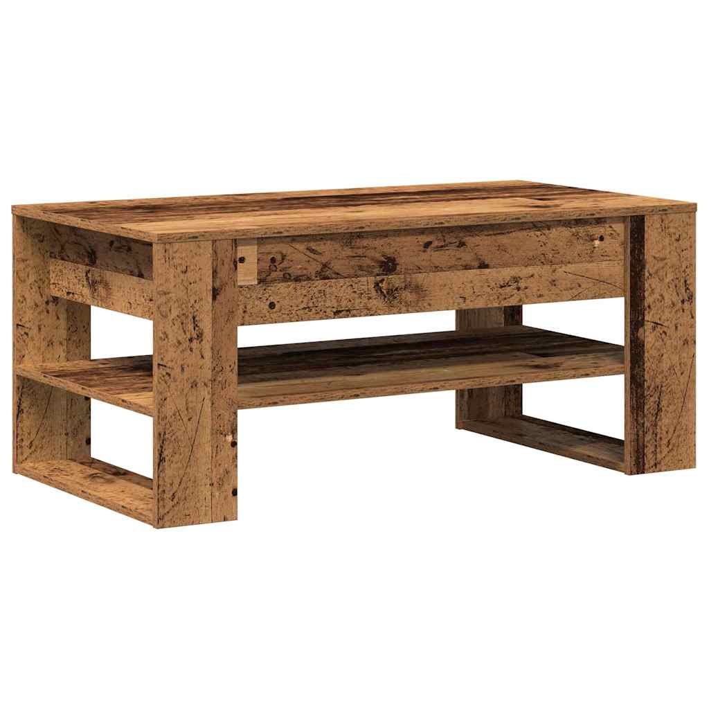 Dohányzóasztal Öreg fa 102 x 55 x 45 cm Szerelt Fa