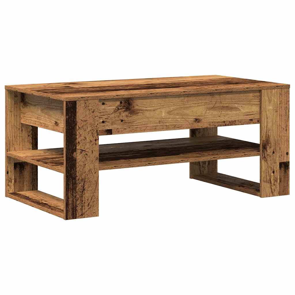 Dohányzóasztal Öreg fa 102 x 55 x 45 cm Szerelt Fa