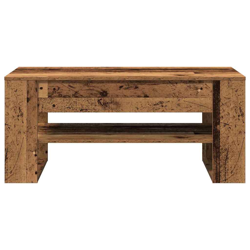 Dohányzóasztal Öreg fa 102 x 55 x 45 cm Szerelt Fa