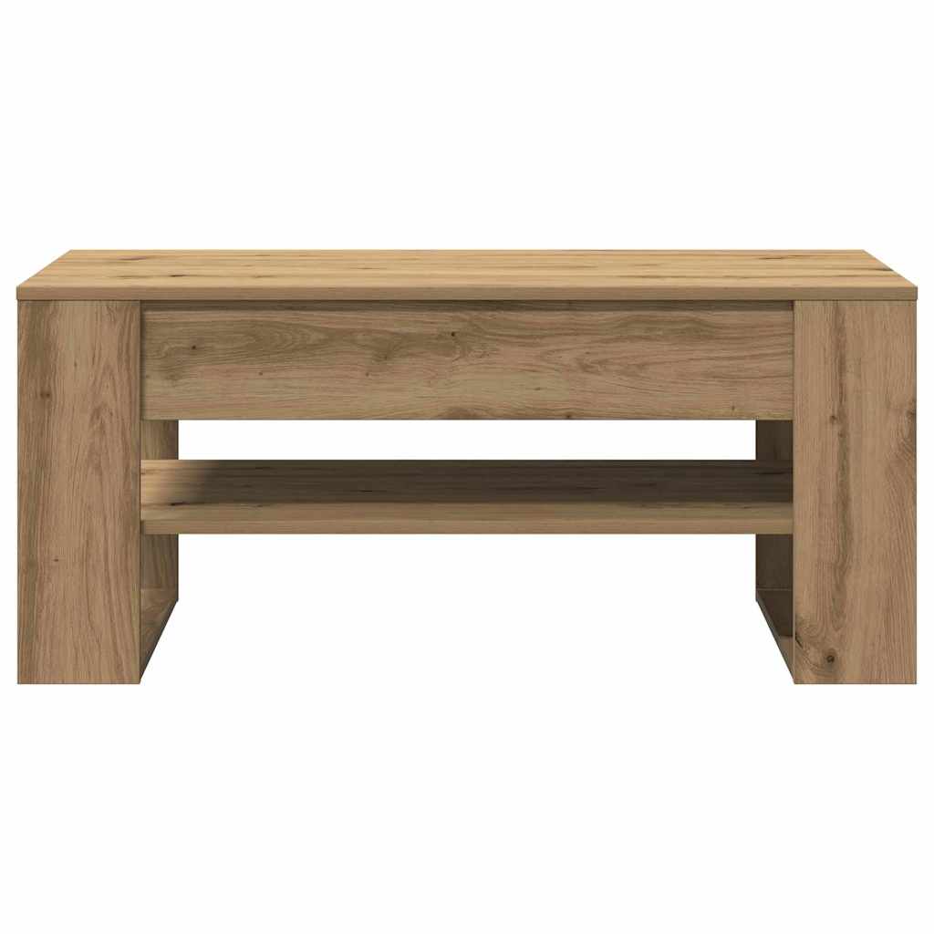 Dohányzóasztal Artisan tölgy 102 x 55 x 45 cm Szerelt Fa