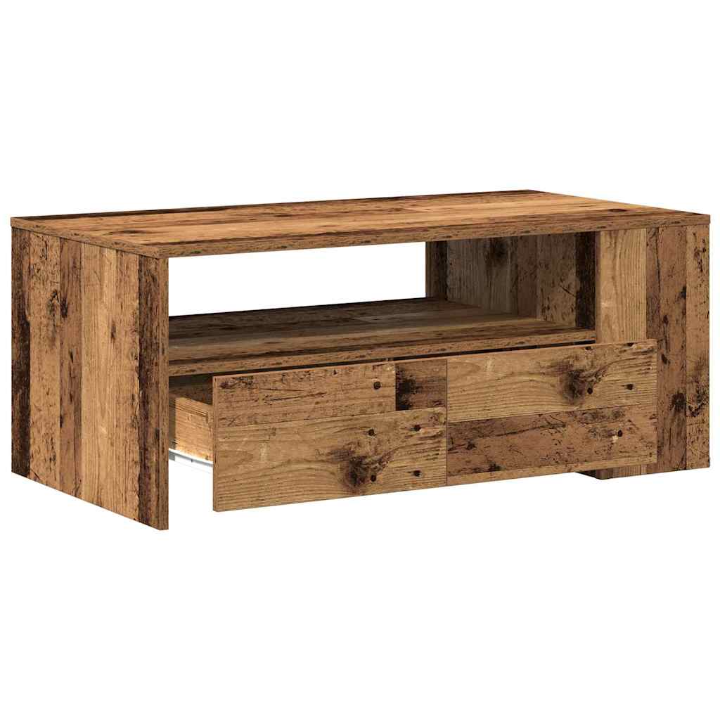 Dohányzóasztal Öreg fa 102 x 55 x 43,5 cm Szerelt Fa