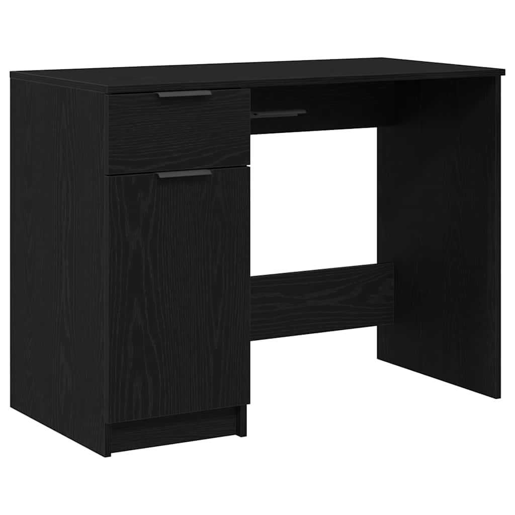 Asztal Fekete tölgy Szerelt Fa 100 x 50 x 75 cm