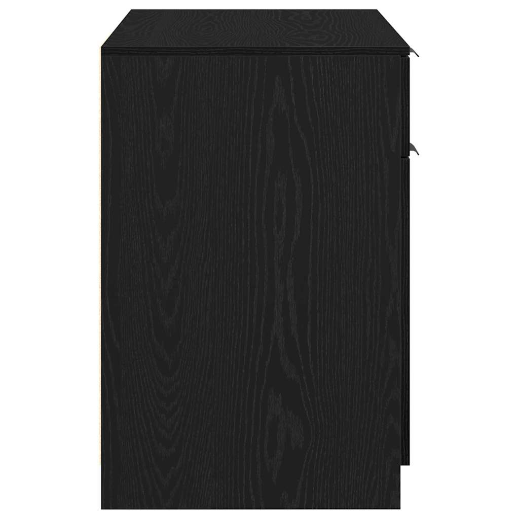 Asztal Fekete tölgy Szerelt Fa 100 x 50 x 75 cm
