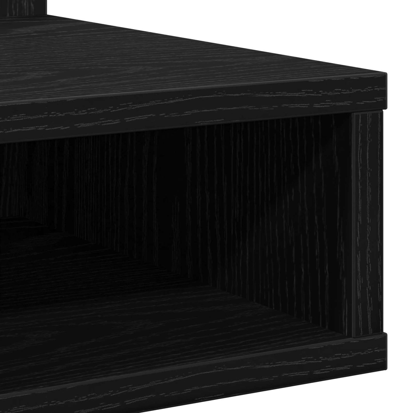 Tükörszekrény Fekete tölgy 90 x 31,5 x 62 cm Szerelt Fa