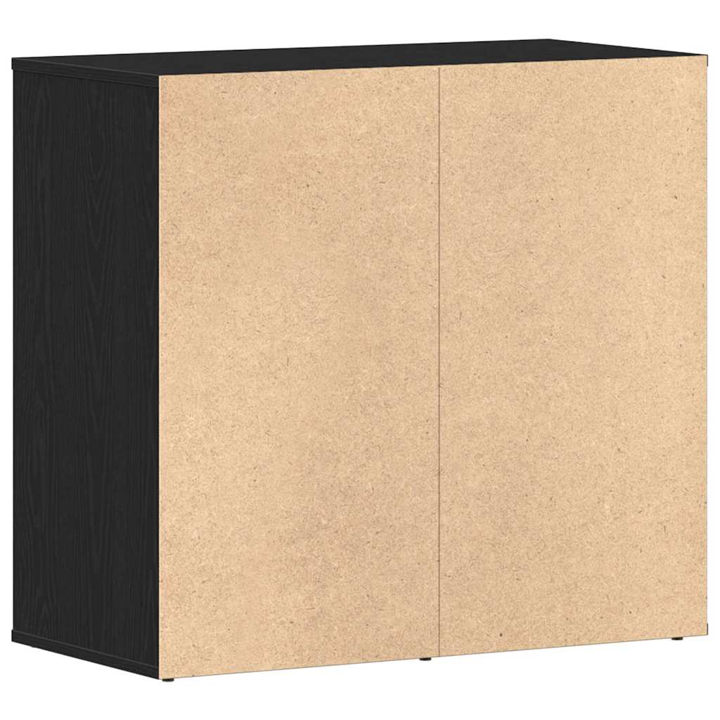 Sminkes szekrény Fekete tölgy 80 x 40 x 75 cm Szerelt Fa