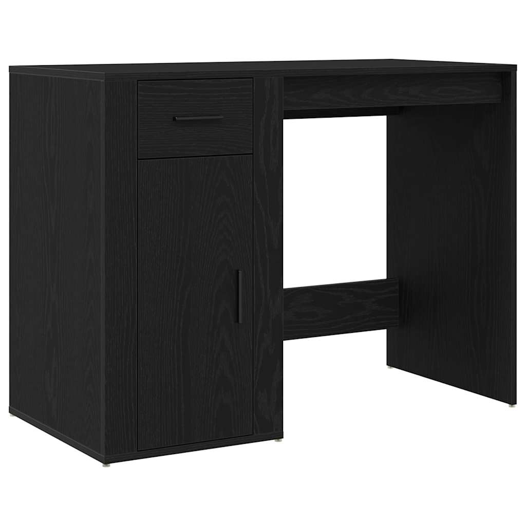 Asztal Fekete tölgy Szerelt Fa 100 x 49 x 74 cm