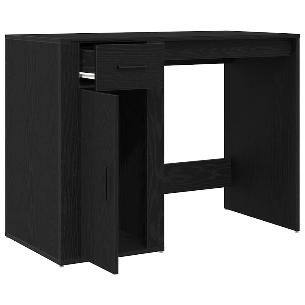 Asztal Fekete tölgy Szerelt Fa 100 x 49 x 74 cm