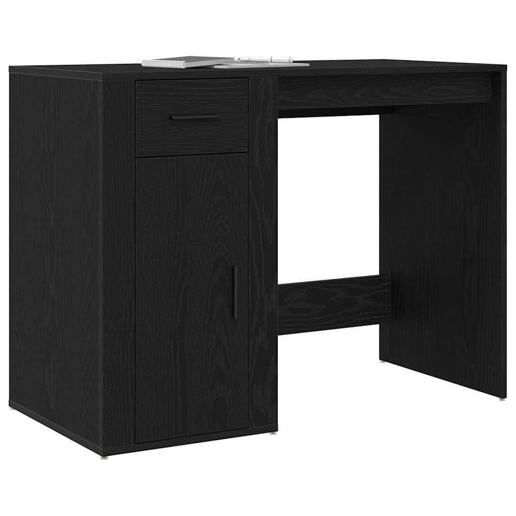Asztal Fekete tölgy Szerelt Fa 100 x 49 x 74 cm