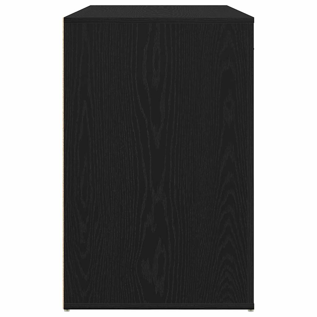 Asztal Fekete tölgy Szerelt Fa 100 x 49 x 74 cm