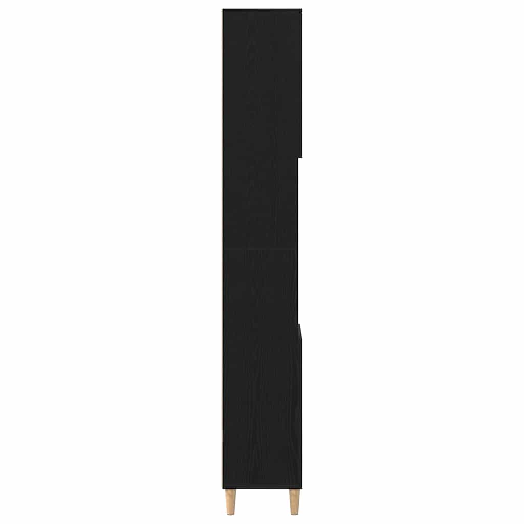Fürdőszoba Székény Fekete tölgy 30 x 30 x 190 cm Szerelt Fa