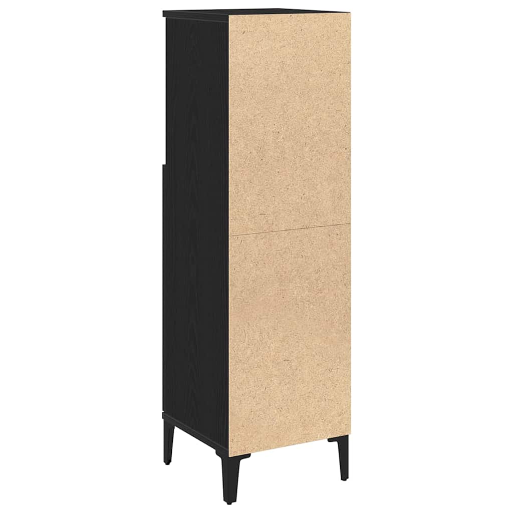 Fürdőszoba Székény Fekete tölgy 30 x 30 x 100 cm Szerelt Fa