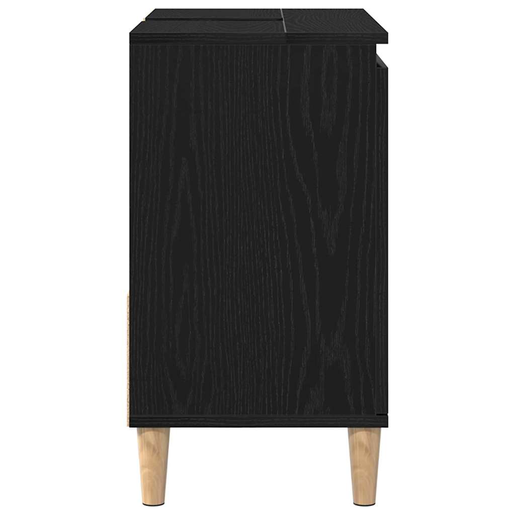 Fürdőszoba Székény Fekete tölgy 65 x 33 x 60 cm Szerelt Fa