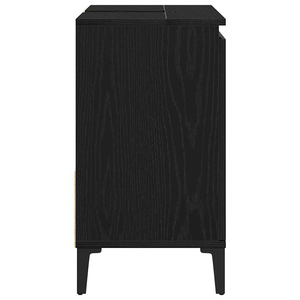 Fürdőszoba Székény Fekete tölgy 65 x 33 x 60 cm Szerelt Fa