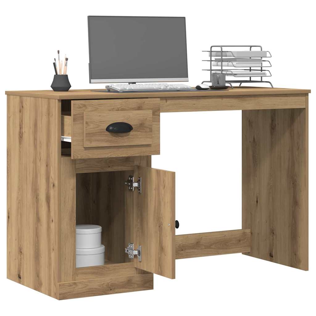 Asztal Artisan tölgy Szerelt Fa 50 x 115 x 75 cm
