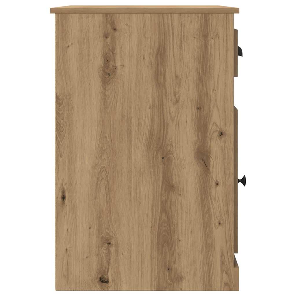 Asztal Artisan tölgy Szerelt Fa 50 x 115 x 75 cm