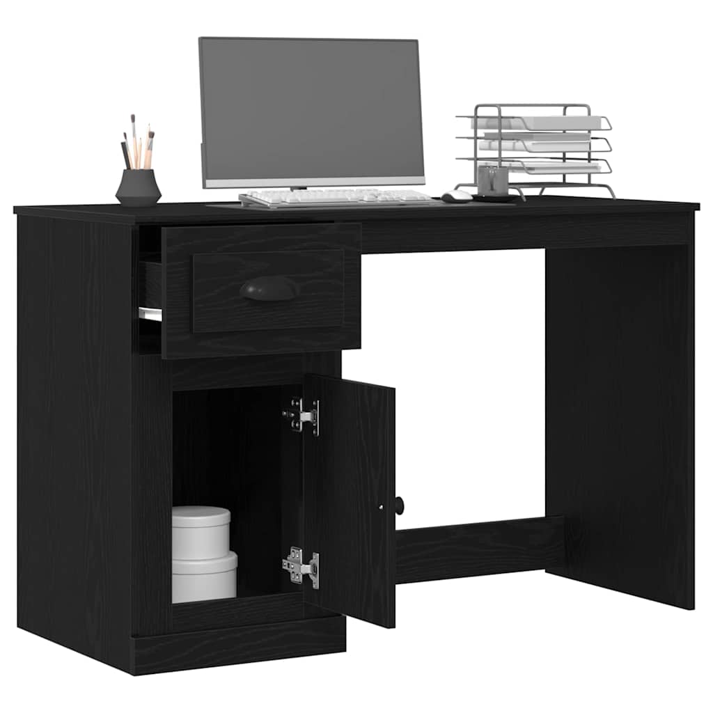 Asztal Fekete tölgy Szerelt Fa 50 x 115 x 75 cm