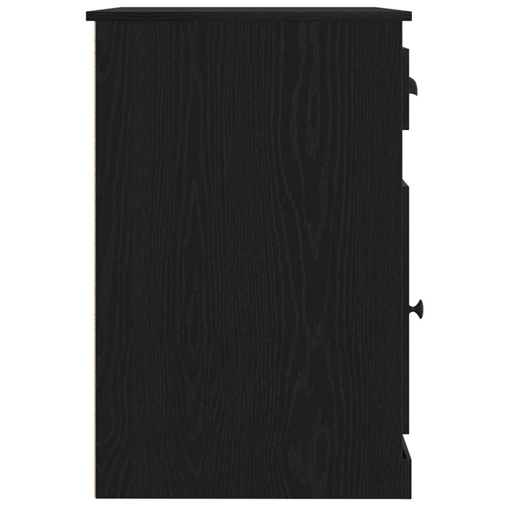 Asztal Fekete tölgy Szerelt Fa 50 x 115 x 75 cm