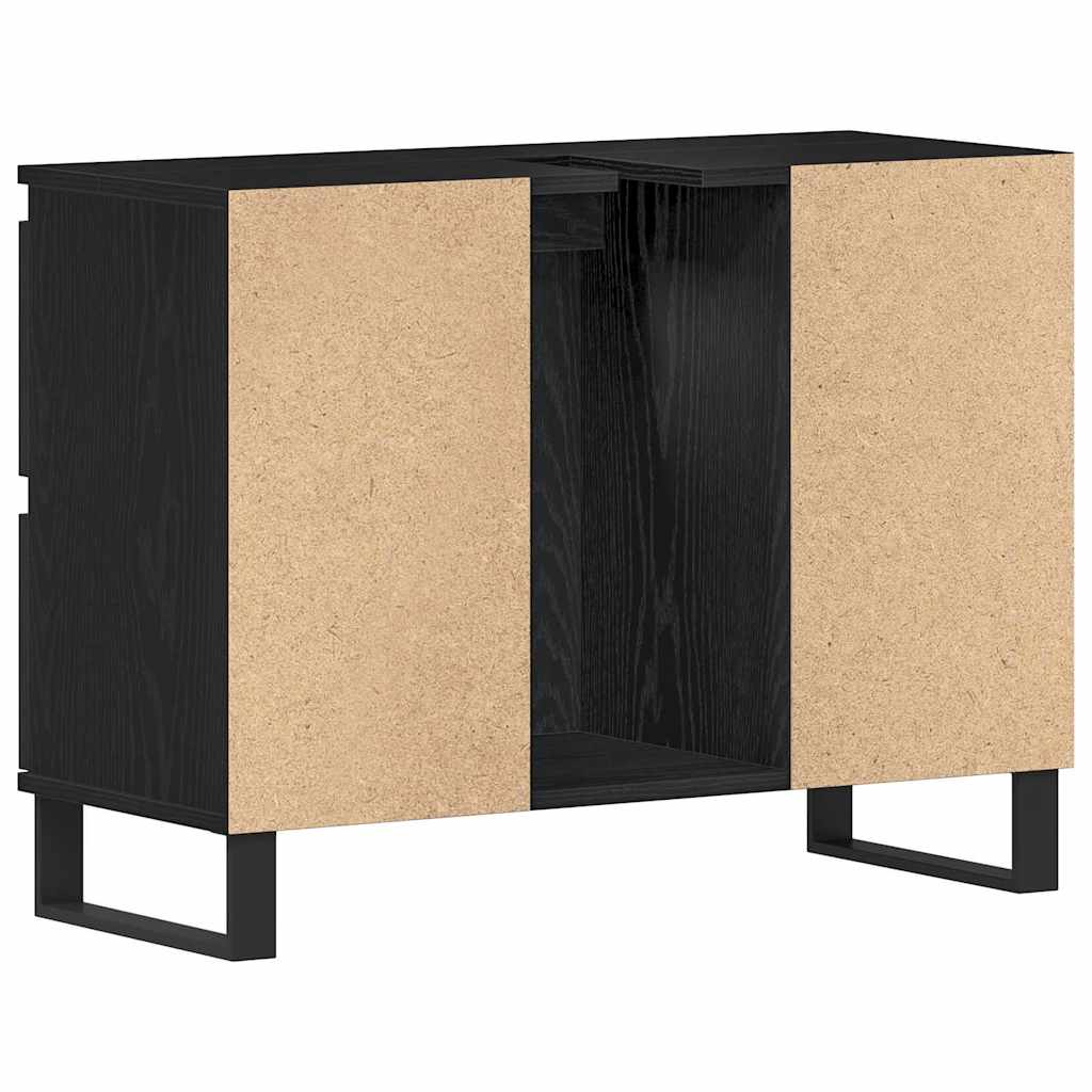Fürdőszoba Székény Fekete tölgy 80 x 33 x 60 cm Szerelt Fa