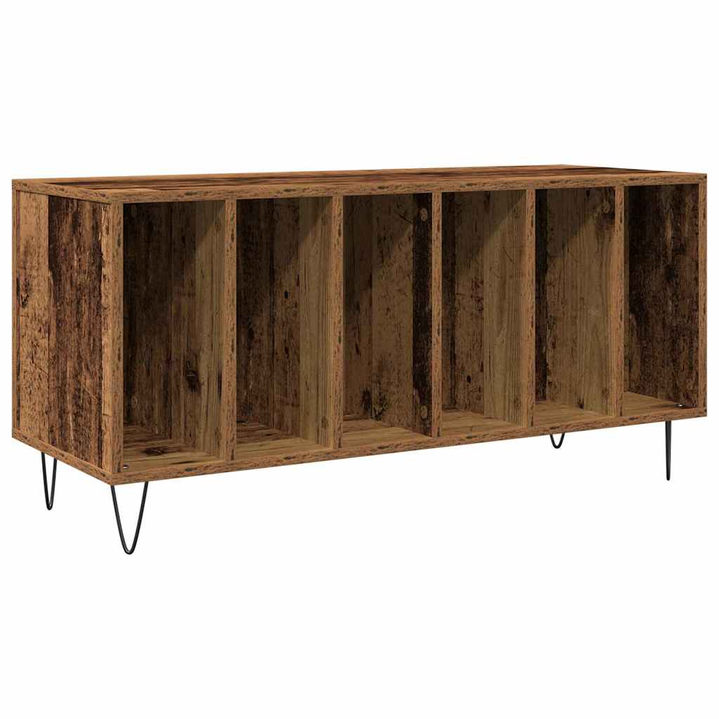 Hanglemez szekrény Régi fa 100 x 38 x 48 cm Szerelt Fa
