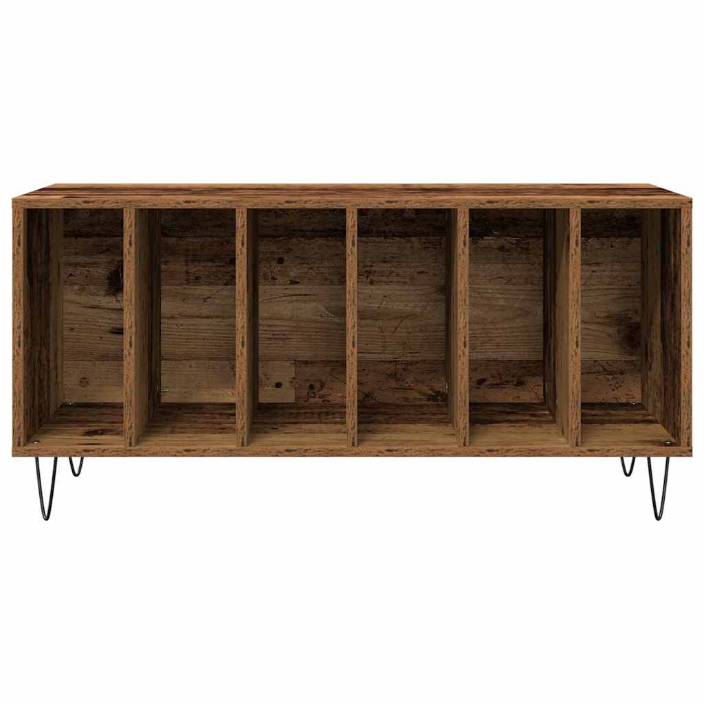 Hanglemez szekrény polcokkal Régi fa 100 x 38 x 48 cm Faanyag