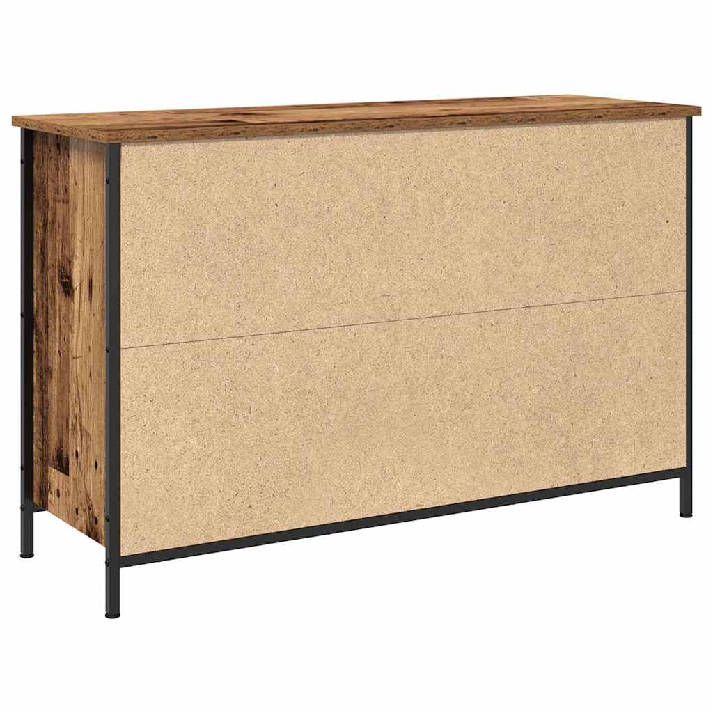 TV szekrény garnitúra 101 x 35 x 65 cm Öreg fa Szerelt Fa