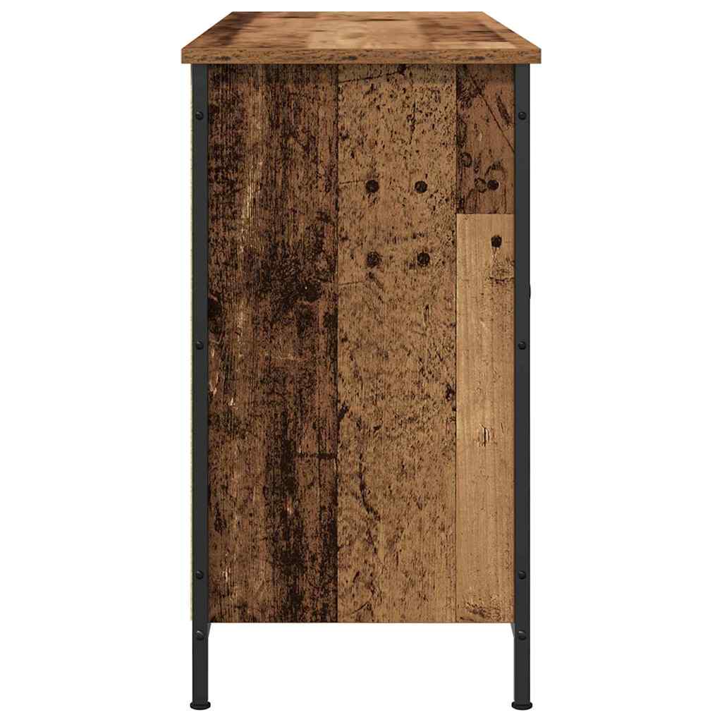 TV szekrény garnitúra 101 x 35 x 65 cm Öreg fa Szerelt Fa