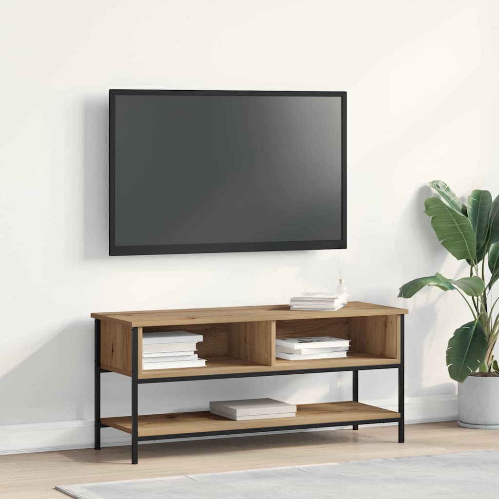 TV szekrény garnitúra 100 x 35 x 45 cm Artisan tölgy Szerelt Fa