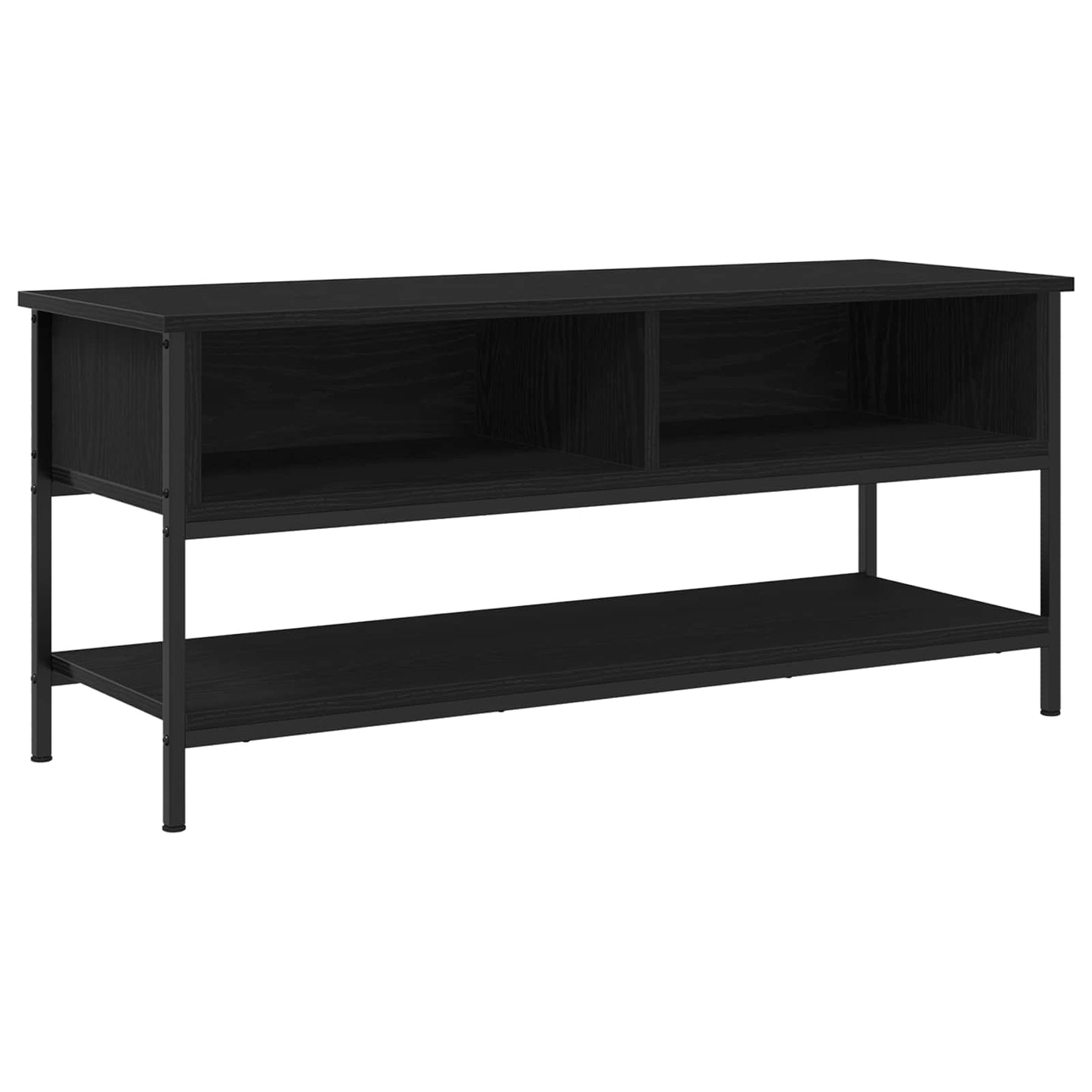 TV szekrény garnitúra 100 x 35 x 45 cm Fekete tölgy Szerelt Fa
