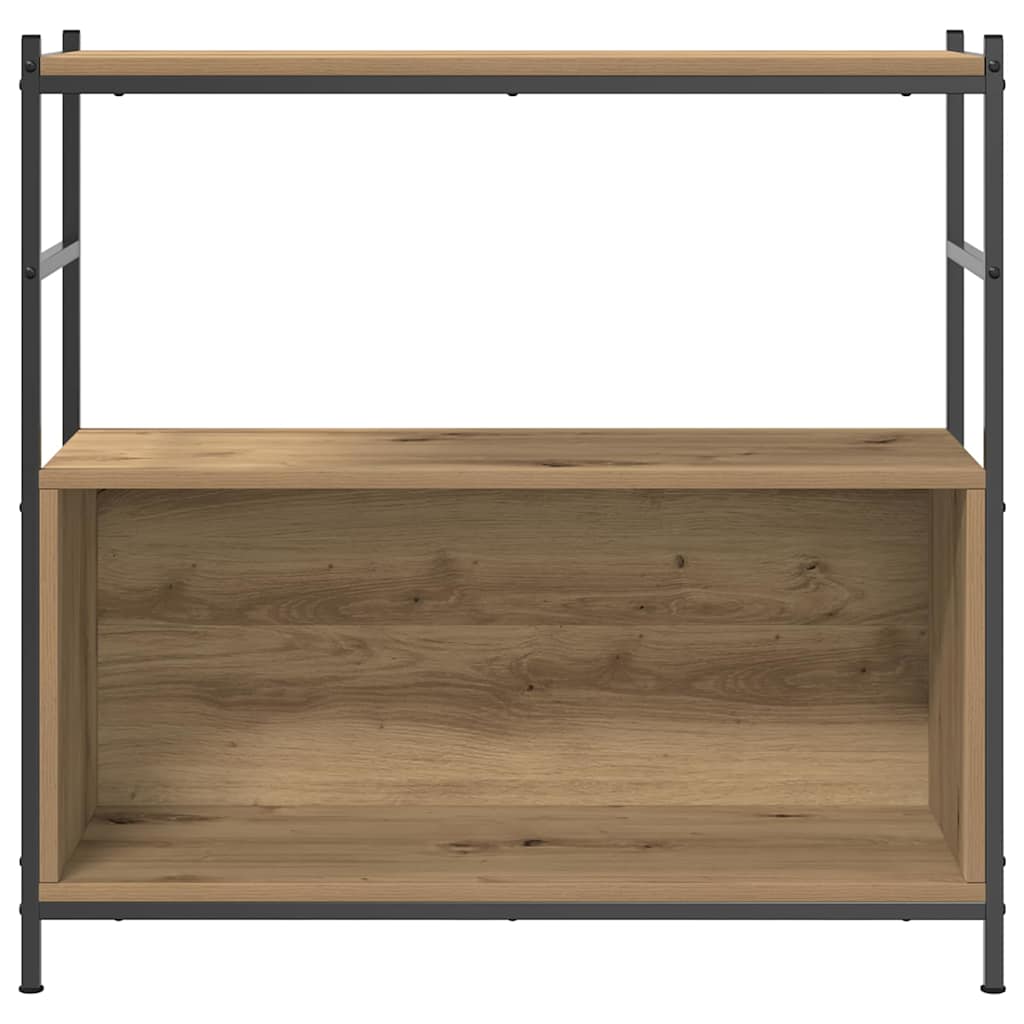 Könyvespolc 80 x 30 x 78,5 cm Szerelt Fa Artisan tölgy