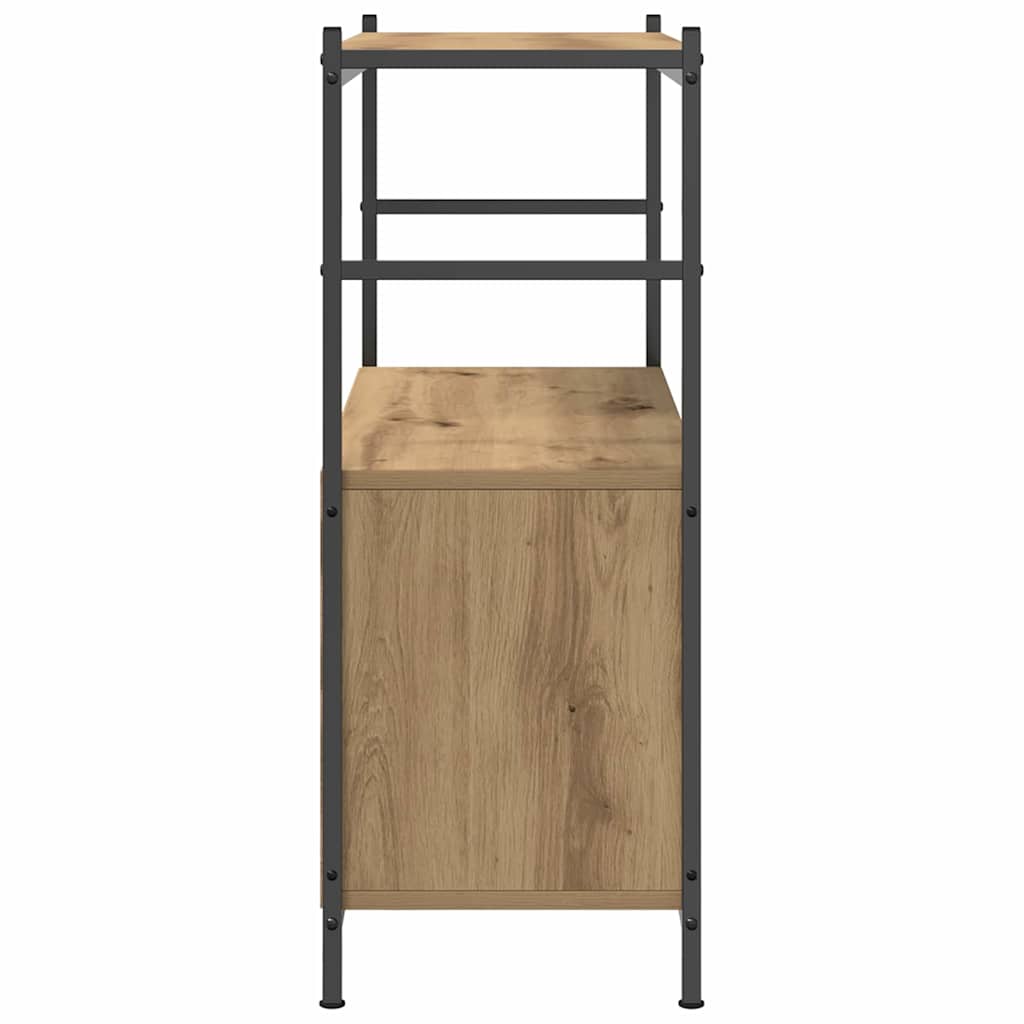 Könyvespolc 80 x 30 x 78,5 cm Szerelt Fa Artisan tölgy