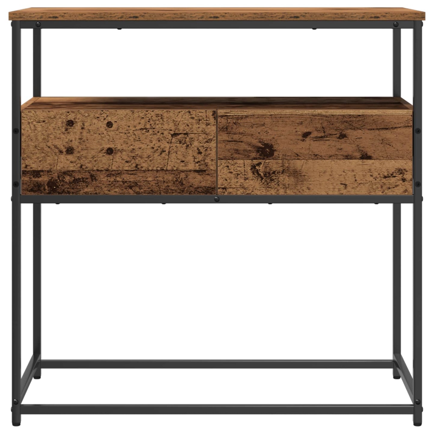 Konzolasztal Öreg fa 75 x 40 x 75 cm Szerelt Fa