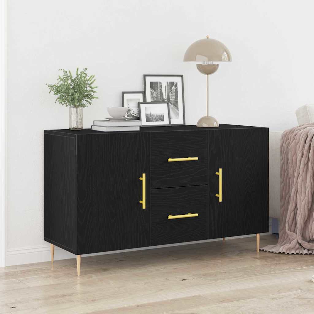 Széf Fekete tölgy 100 x 36 x 60 cm Szerelt Fa