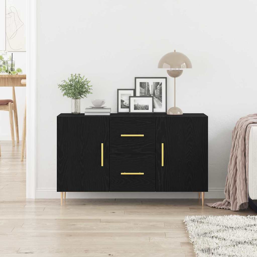 Széf Fekete tölgy 100 x 36 x 60 cm Szerelt Fa