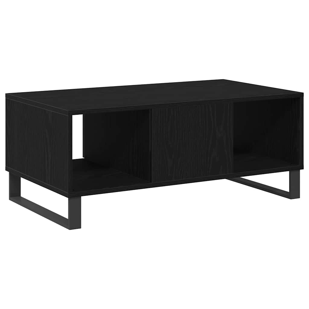 Dohányzóasztal Fekete tölgy 90 x 50 x 36.5 cm Szerelt Fa