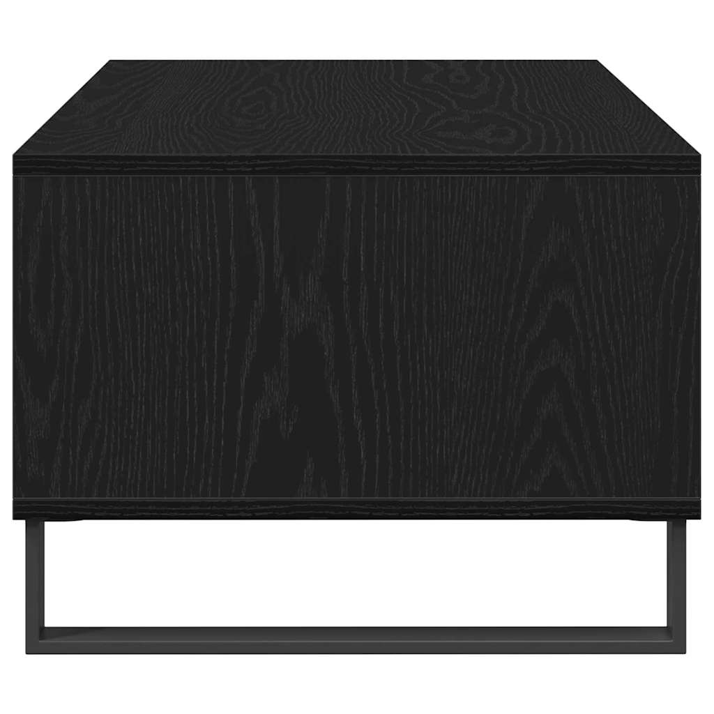 Dohányzóasztal Fekete tölgy 90 x 50 x 36.5 cm Szerelt Fa