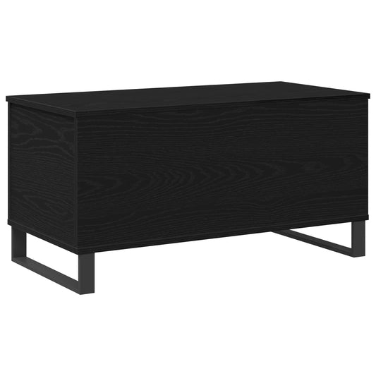 Dohányzóasztal Fekete tölgy 90 x 44,5 x 45 cm Faanyag