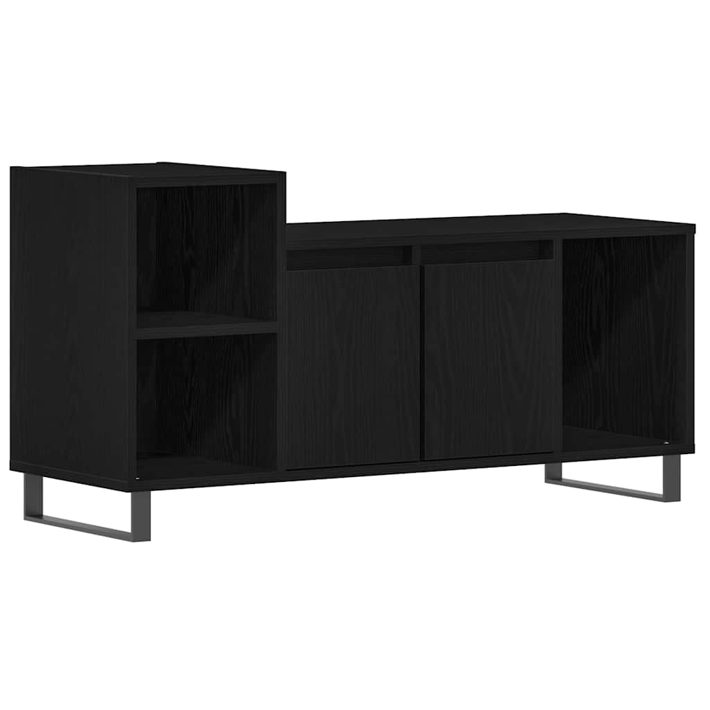 TV szekrény garnitúra 100 x 35 x 55 cm Fekete tölgy Szerelt Fa