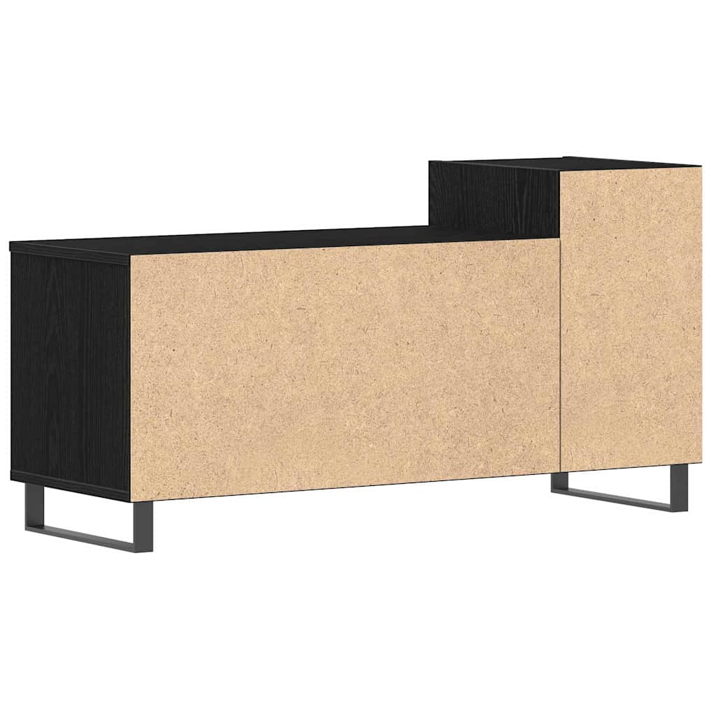 TV szekrény garnitúra 100 x 35 x 55 cm Fekete tölgy Szerelt Fa