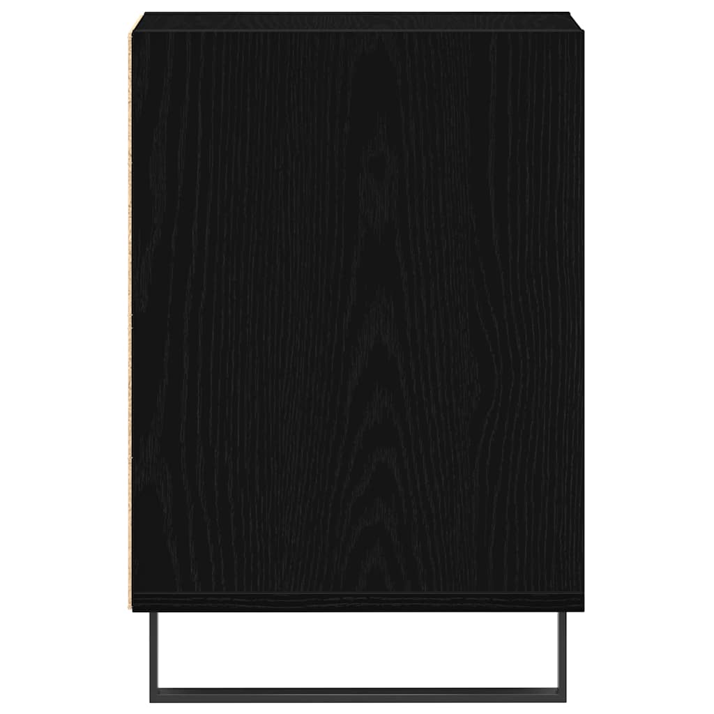 TV szekrény garnitúra 100 x 35 x 55 cm Fekete tölgy Szerelt Fa