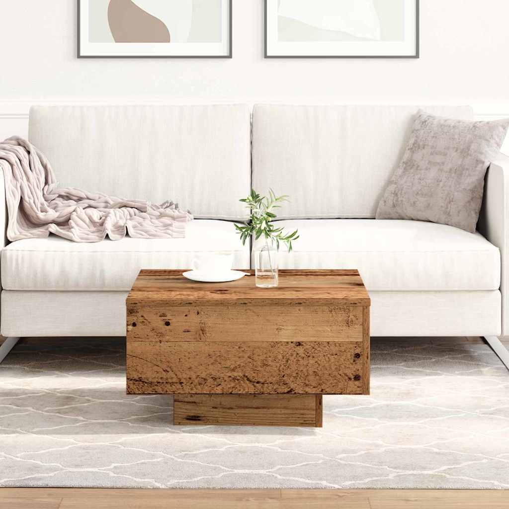 Dohányzóasztal Öreg fa 55 x 55 x 31 cm