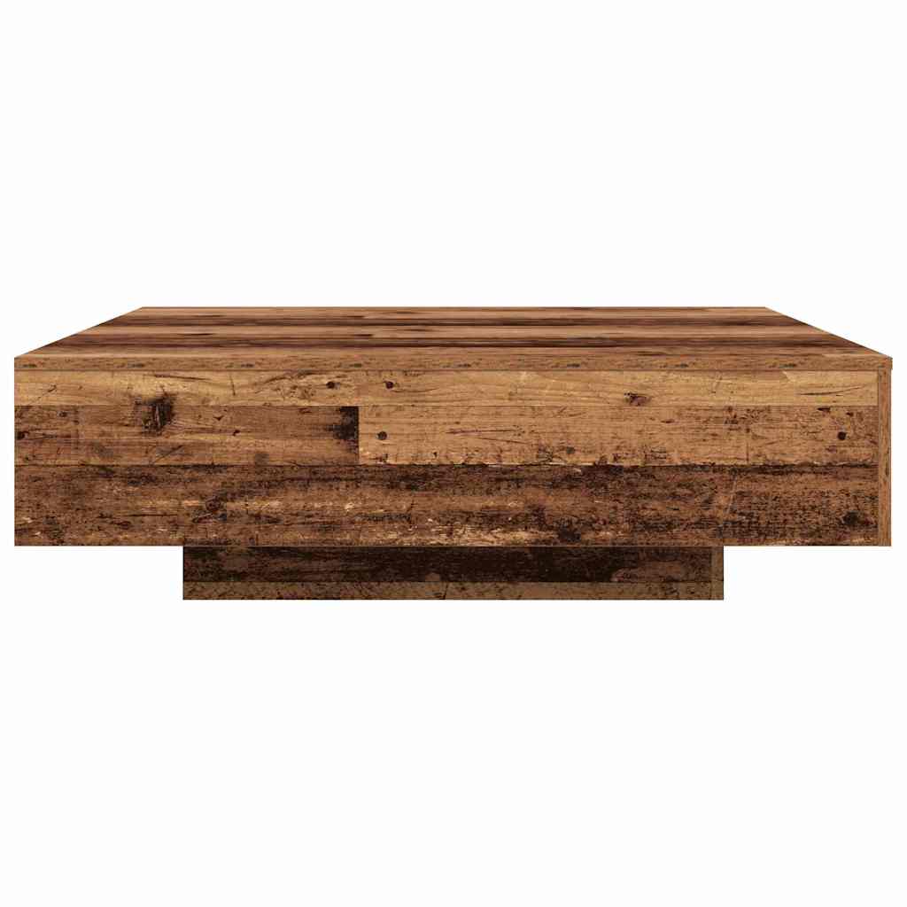 Dohányzóasztal Öreg fa 100 x 100 x 31 cm Szerelt Fa