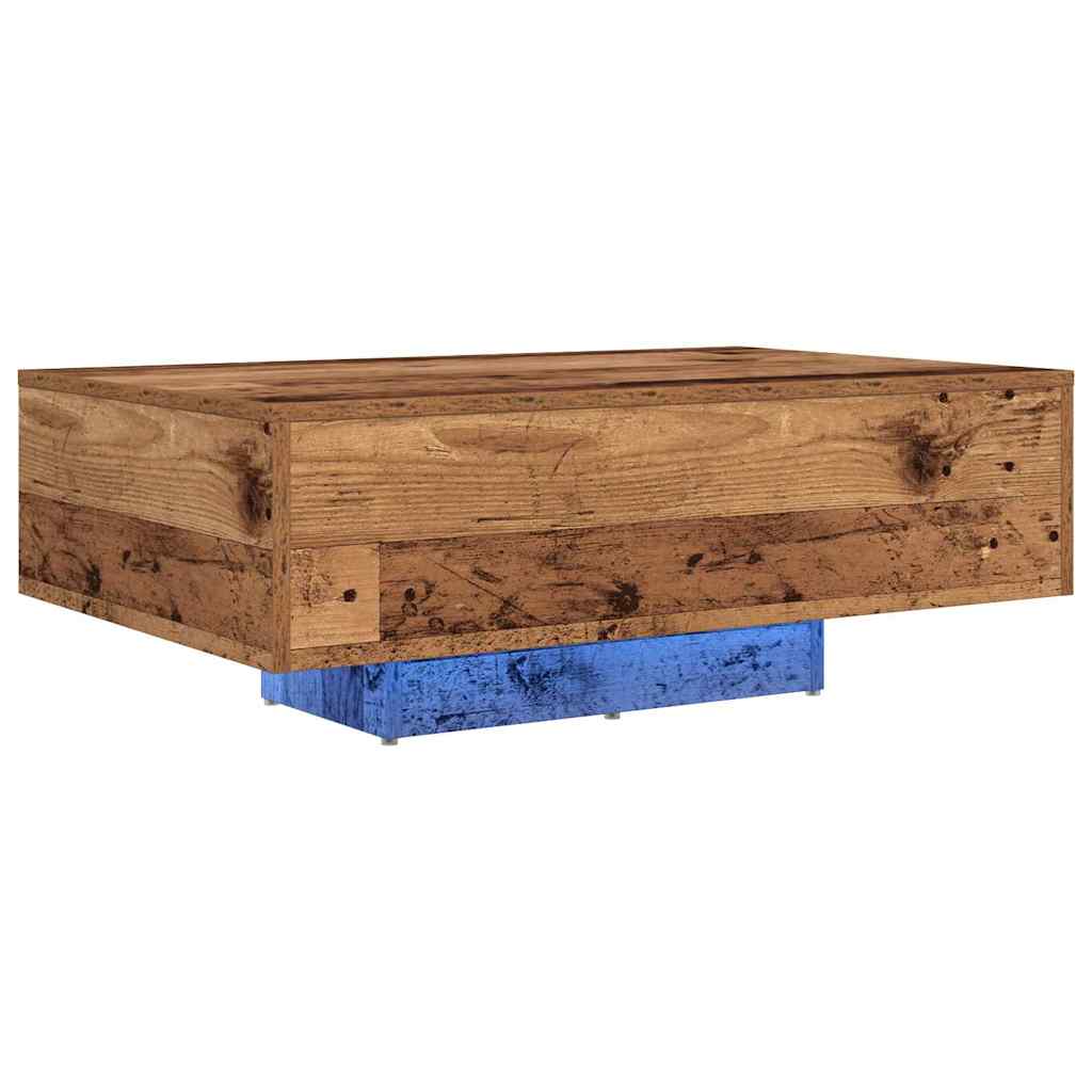 Dohányzóasztal Öreg fa 85 x 55 x 31 cm Szerelt Fa