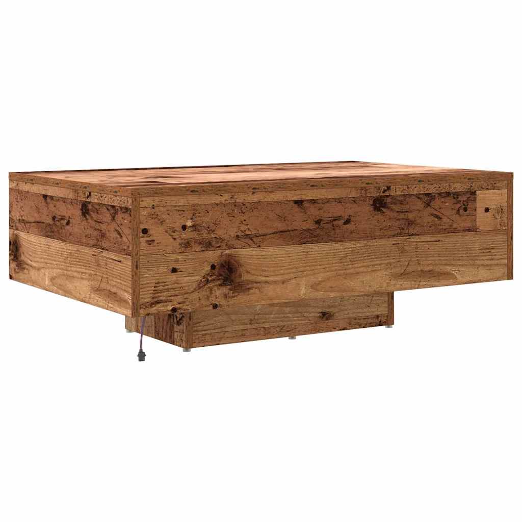 Dohányzóasztal Öreg fa 85 x 55 x 31 cm Szerelt Fa