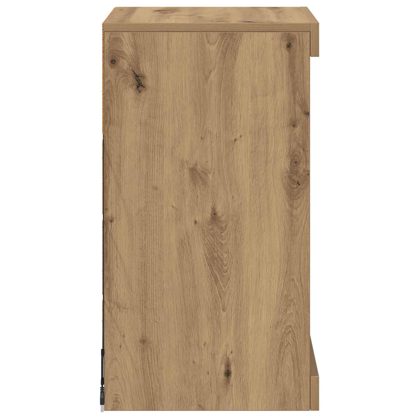 LED tálaló Artisan tölgy 41 x 37 x 67 cm Szerelt Fa