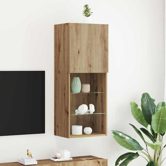 TV szekrény garnitúra Artisan tölgy 40,5 x 30 x 102 cm Faanyag
