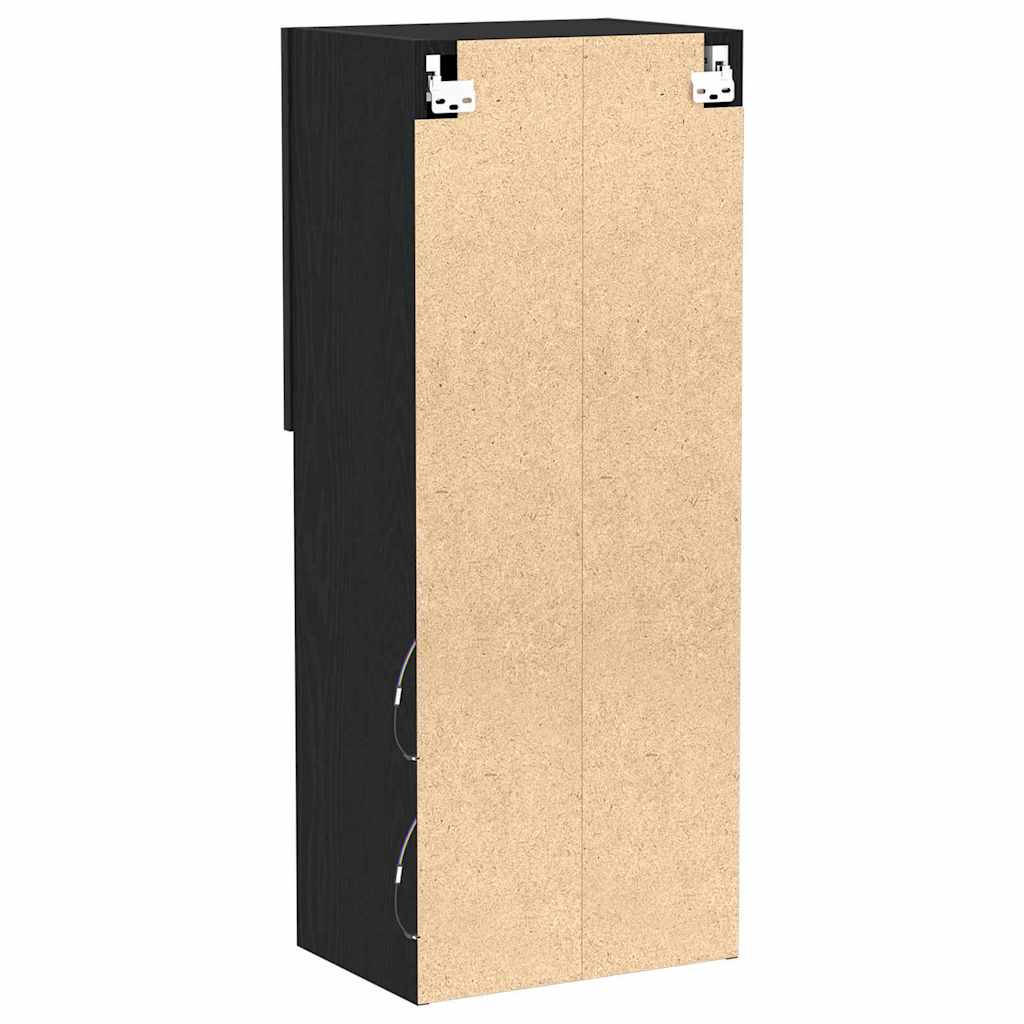 TV szekrény garnitúra 40,5 x 30 x 102 cm Fekete tölgy