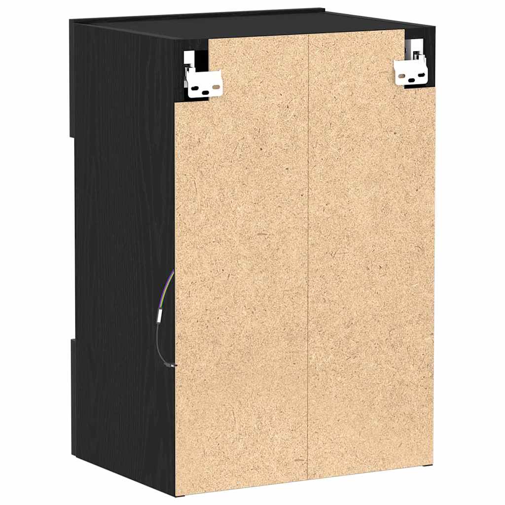 TV szekrény garnitúra 40 x 30 x 60,5 cm Fekete Szerelt Fa