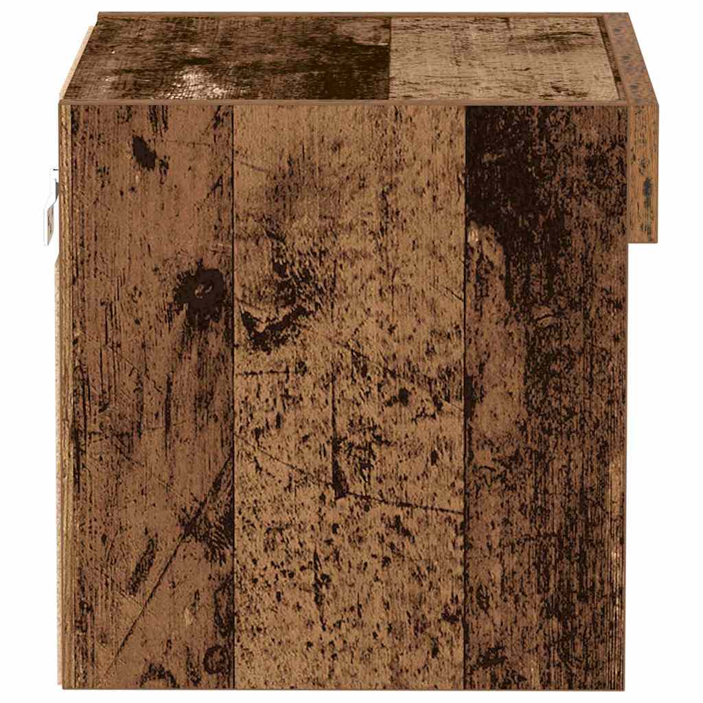 TV szekrény garnitúra 40 x 30 x 30 cm Öreg fa Szerelt Fa
