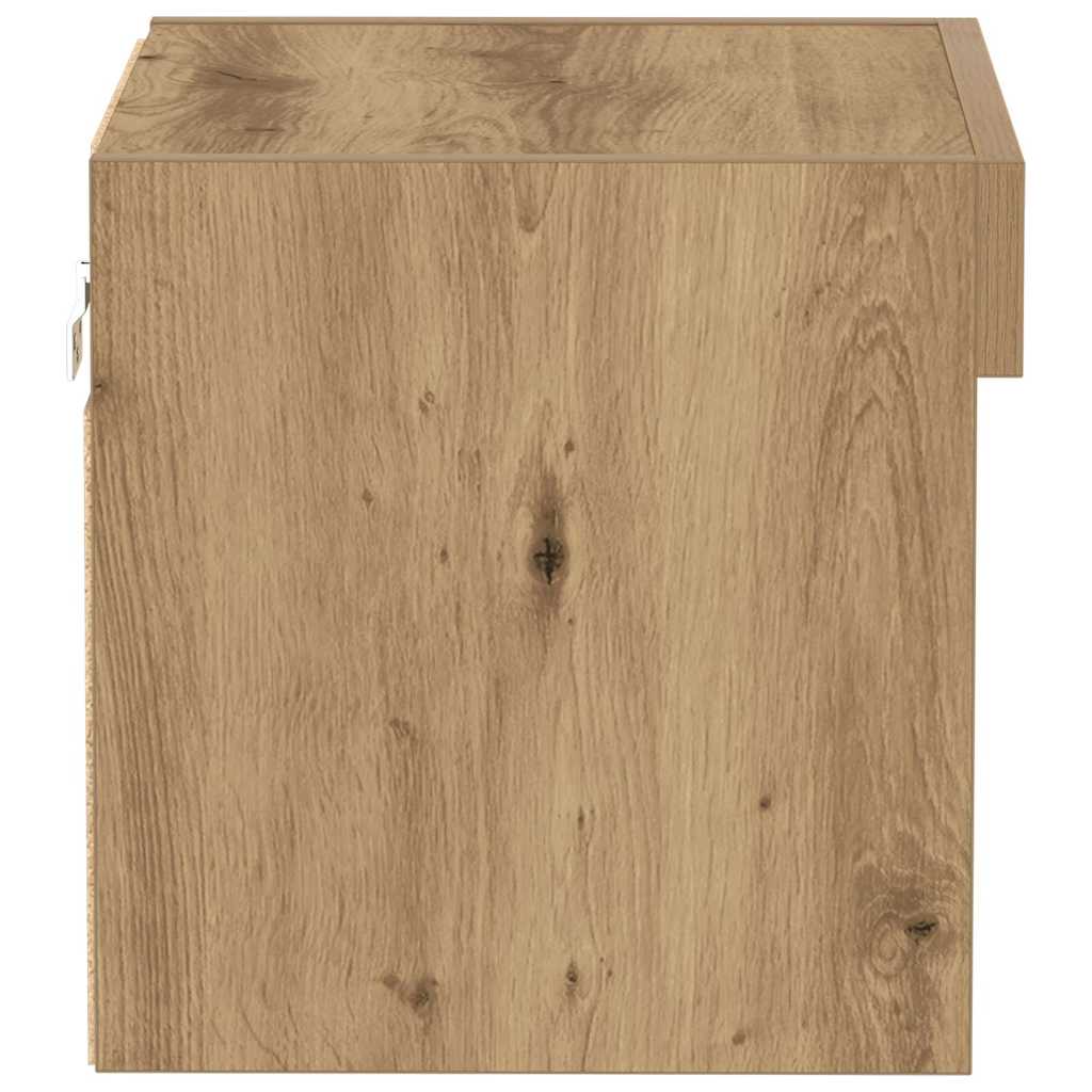 TV szekrény garnitúra 2 pcs Artisan tölgy Szerelt Fa